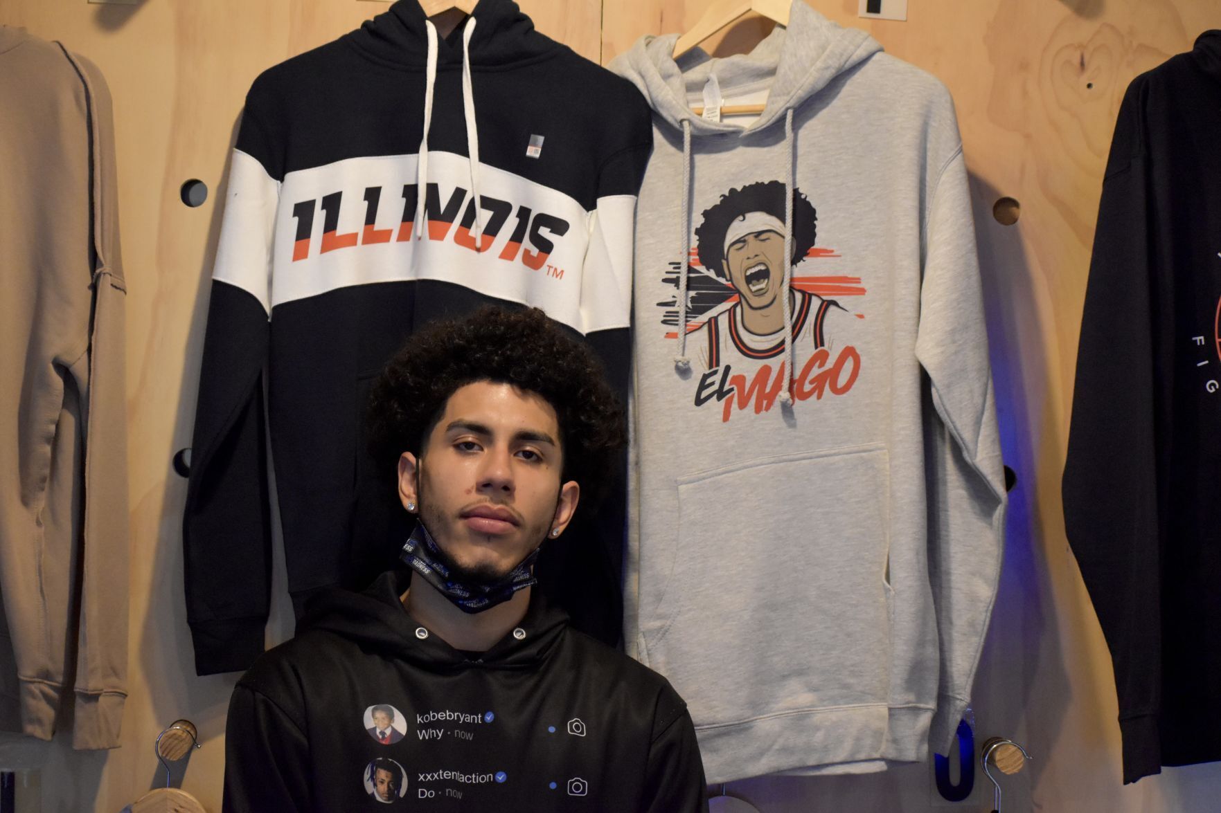 Photos: Illinois star Andre Curbelo celebrates 20th birthday with meet and greet